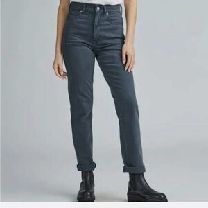 Everlane High Rise Dark Gray Jeans